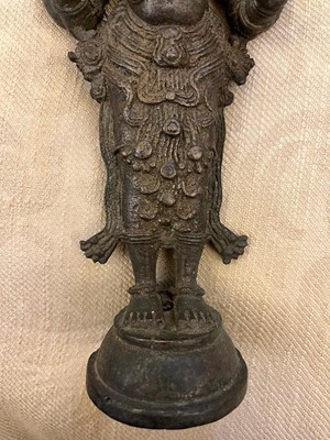 Lot 284 - A bronze figure of Shiva as Chandrashekhara