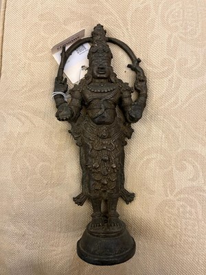 Lot 284 - A bronze figure of Shiva as Chandrashekhara