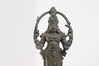 Lot 284 - A bronze figure of Shiva as Chandrashekhara