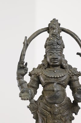 Lot 284 - A bronze figure of Shiva as Chandrashekhara
