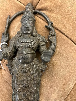 Lot 284 - A bronze figure of Shiva as Chandrashekhara