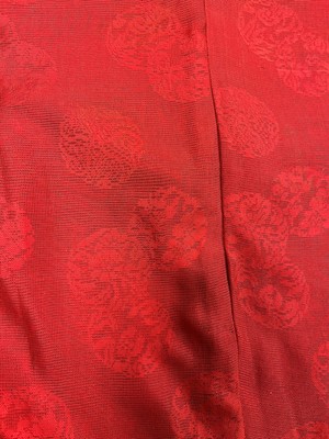 Lot 84 - A Chinese embroidered summer robe