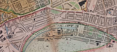 Lot 81 - DAW, Edmund: Map of the Parish of St Pancras