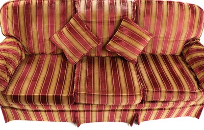 Lot 388 - A Peter Guild three seater settee