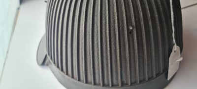 Lot 118 - A Japanese  suji bachi kabuto (ridged helmet)