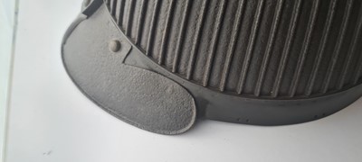 Lot 118 - A Japanese  suji bachi kabuto (ridged helmet)