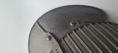 Lot 118 - A Japanese  suji bachi kabuto (ridged helmet)