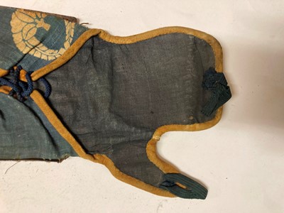 Lot 122 - A group of six pairs of Japanese han kote (arm armour)