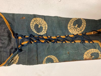 Lot 122 - A group of six pairs of Japanese han kote (arm armour)