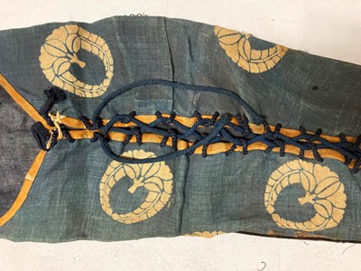 Lot 122 - A group of six pairs of Japanese han kote (arm armour)