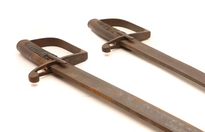Lot 87 - A pair of Italian 1833 Pattern artillery sabres