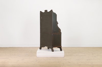 Lot 256 - A painted wooden waterfall bookcase