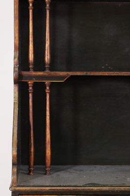 Lot 256 - A painted wooden waterfall bookcase