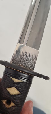 Lot 30 - A Japanese katana