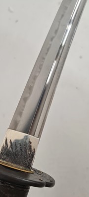 Lot 30 - A Japanese katana