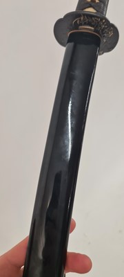 Lot 30 - A Japanese katana