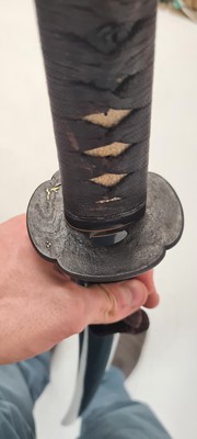 Lot 30 - A Japanese katana