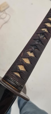 Lot 30 - A Japanese katana