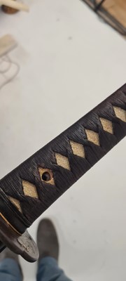 Lot 30 - A Japanese katana