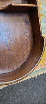 Lot 17 - A George III mahogany tray on stand