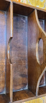 Lot 17 - A George III mahogany tray on stand
