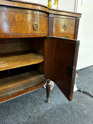 Lot 24 - A pair of mahogany and painted cabinets