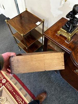 Lot 24 - A pair of mahogany and painted cabinets