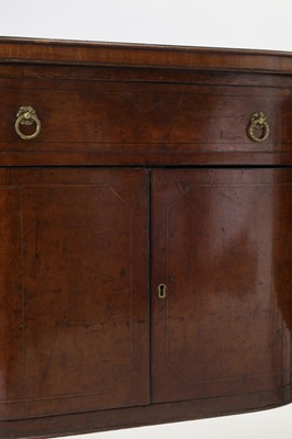 Lot 24 - A pair of mahogany and painted cabinets
