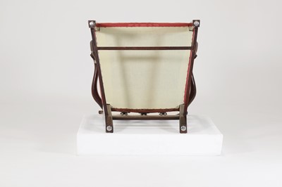 Lot 20 - A George III mahogany armchair