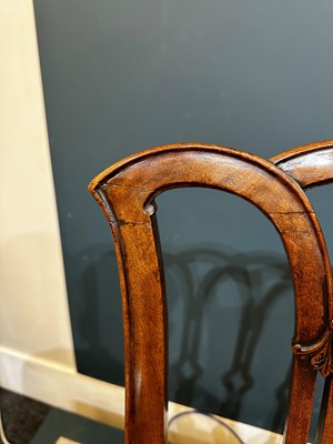 Lot 20 - A George III mahogany armchair