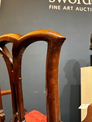 Lot 20 - A George III mahogany armchair