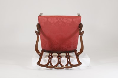 Lot 20 - A George III mahogany armchair