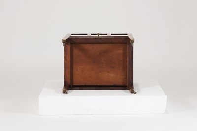 Lot 47 - A George III mahogany canterbury