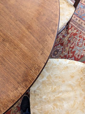 Lot 53 - A George III mahogany breakfast table