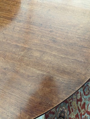 Lot 53 - A George III mahogany breakfast table