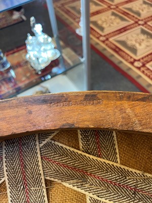 Lot 68 - A Louis XVI Transitional beech fauteuil à la reine