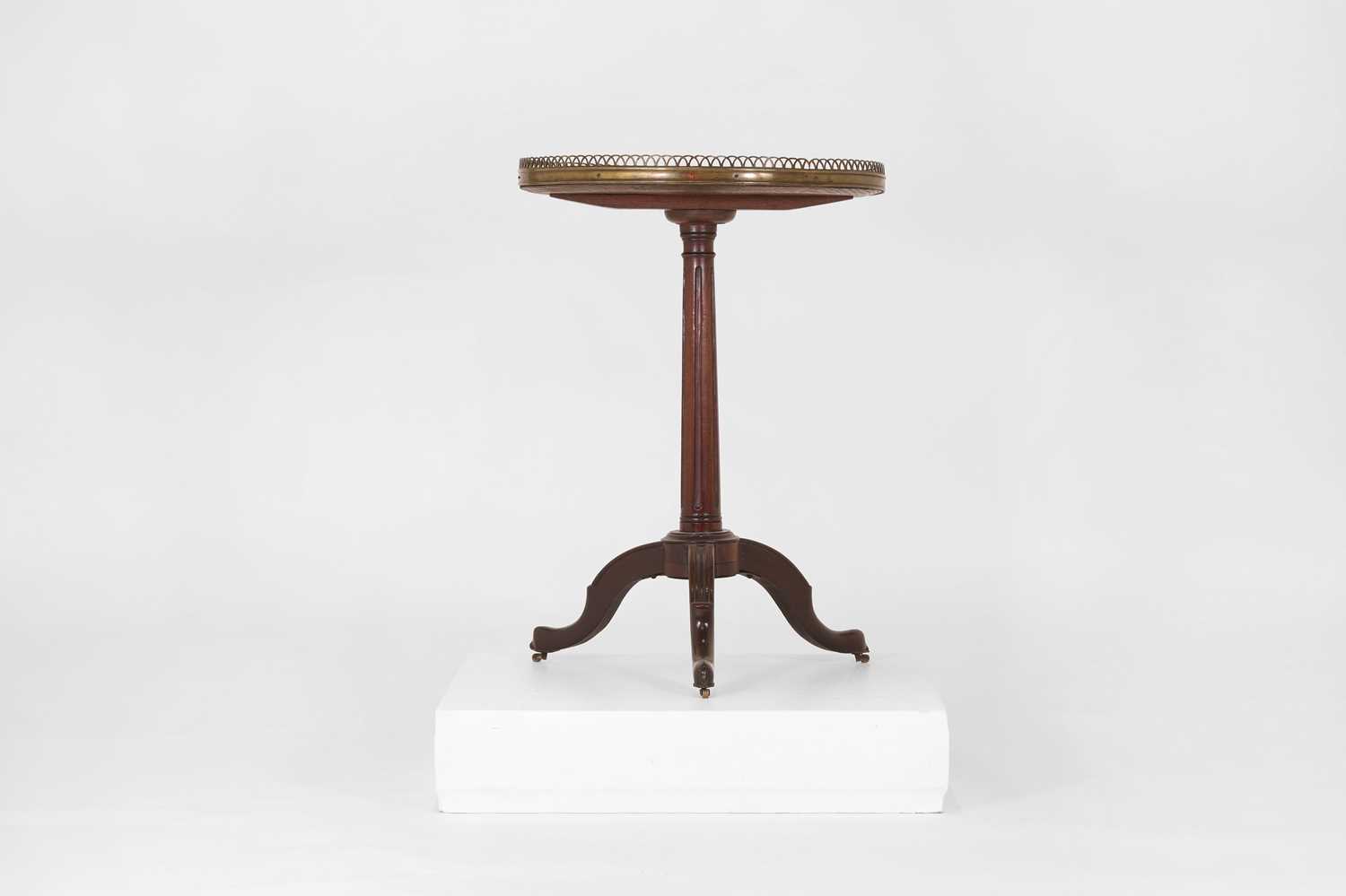 Lot 66 - A Directoire mahogany occasional table