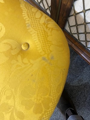 Lot 78 - A George II walnut stool