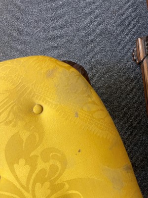Lot 78 - A George II walnut stool