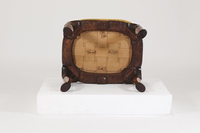 Lot 78 - A George II walnut stool