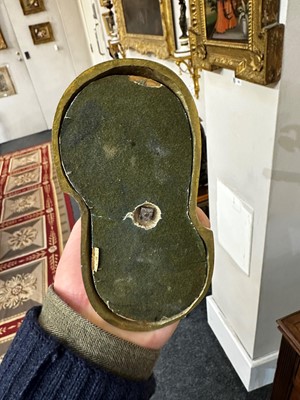 Lot 11 - A pair of ormolu chinoiserie candlestands