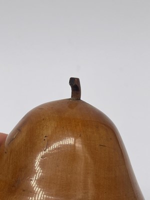 Lot 32 - Four George III fruitwood tea caddies