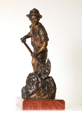 Lot 95 - Follower of Aimé-Jules Dalou (French, 1838-1902)