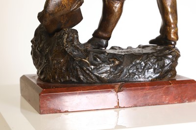 Lot 95 - Follower of Aimé-Jules Dalou (French, 1838-1902)