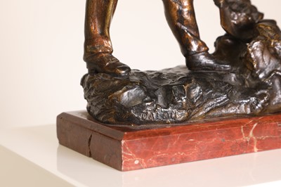 Lot 95 - Follower of Aimé-Jules Dalou (French, 1838-1902)
