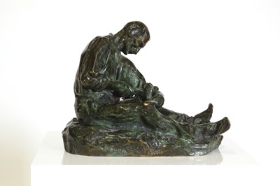 Lot 92 - Aimé-Jules Dalou (French, 1838-1902)