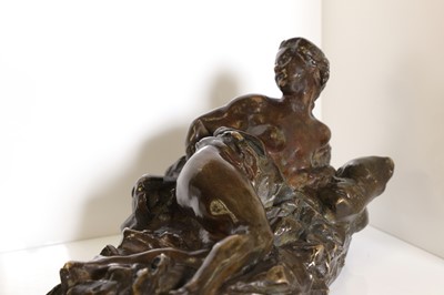 Lot 93 - Aimé-Jules Dalou (French, 1838-1902)