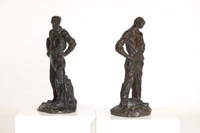 Lot 96 - Aimé-Jules Dalou (French, 1838-1902)