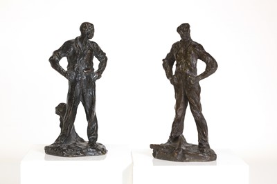 Lot 96 - Aimé-Jules Dalou (French, 1838-1902)