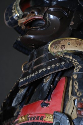 Lot 133 - A Japanese gusoku (composite armour)